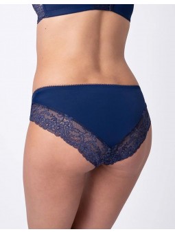 Culotte grossesse dentelle bleue Valeria