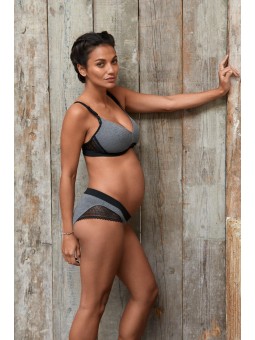 Soutien gorge allaitement Serena gris