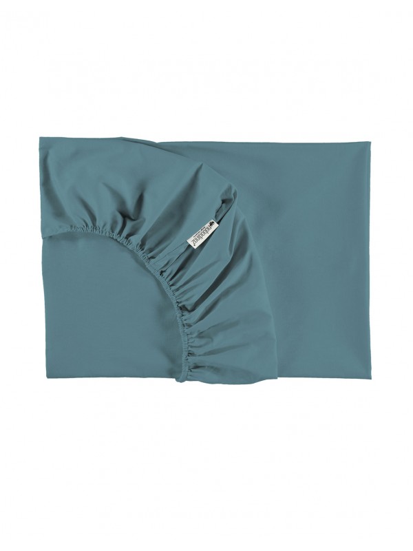 Drap housse lit bébé magic green Tibet