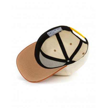 Casquette tissu mini caramel