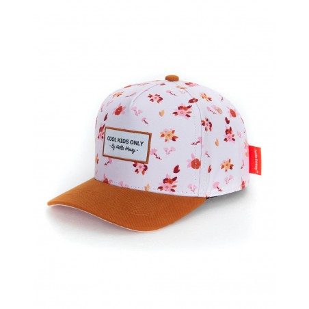 Casquette tissu vintage flowers