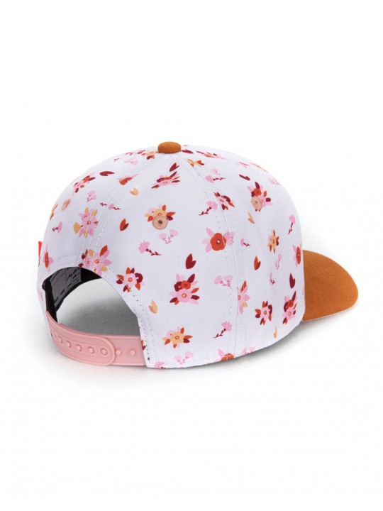 Casquette tissu vintage flowers