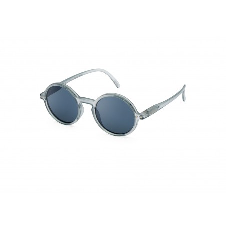 Lunettes rondes de soleil Junior frosted blue G