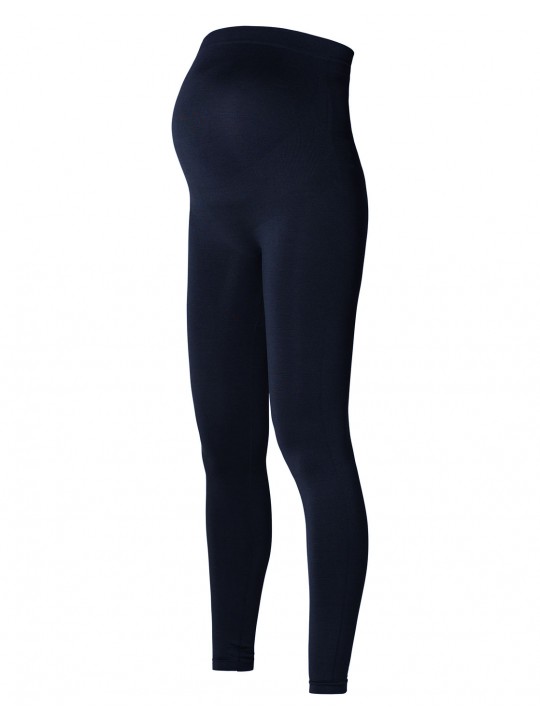 Legging de grossesse bleu foncé long