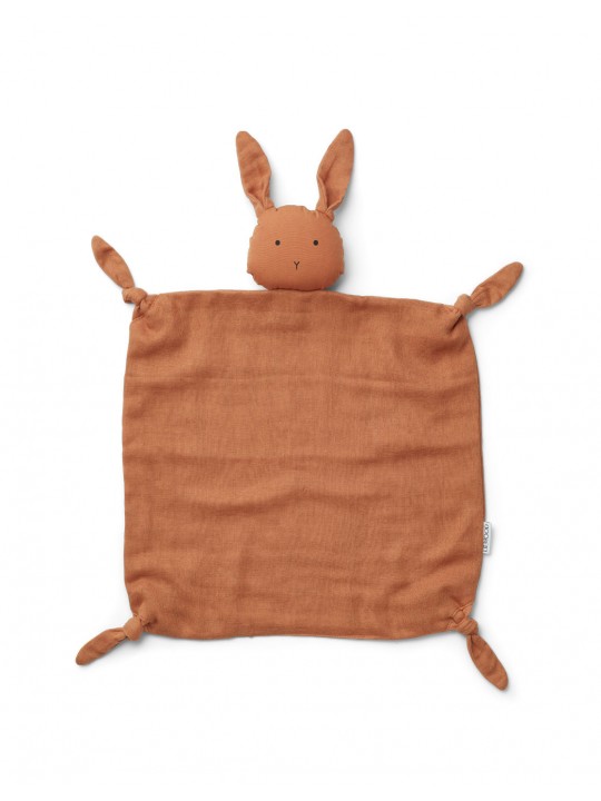 Doudou lange lapin ocre