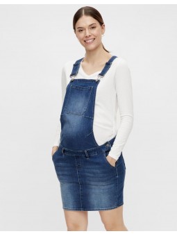 Robe salopette de grossesse jean | Texas