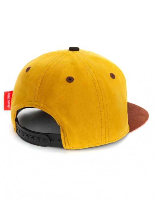 Casquette daim | Moutarde