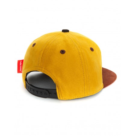 Casquette daim | Moutarde