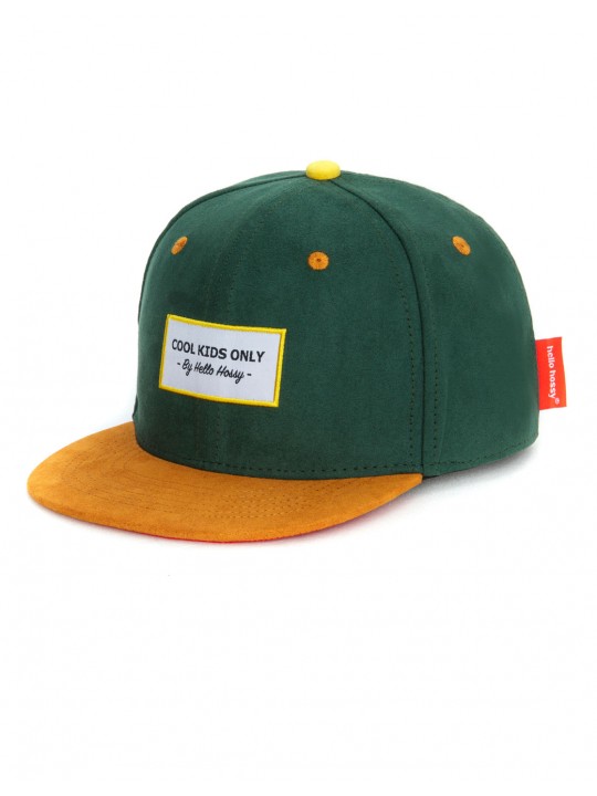 Casquette daim | Vert foncé