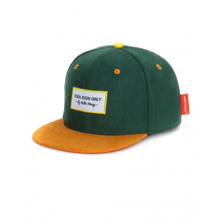 Casquette daim | Vert foncé