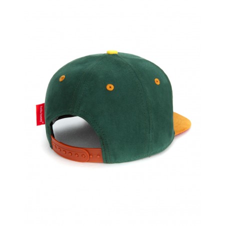 Casquette daim | Vert foncé