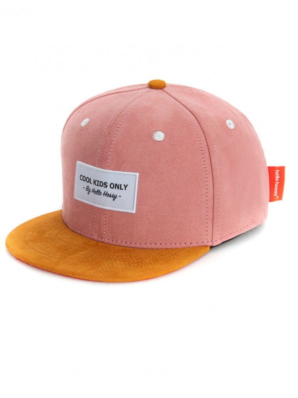 Casquette daim | Old pink