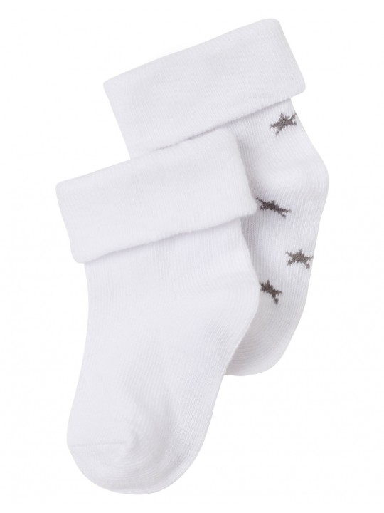 2 paires chaussettes | Blanc