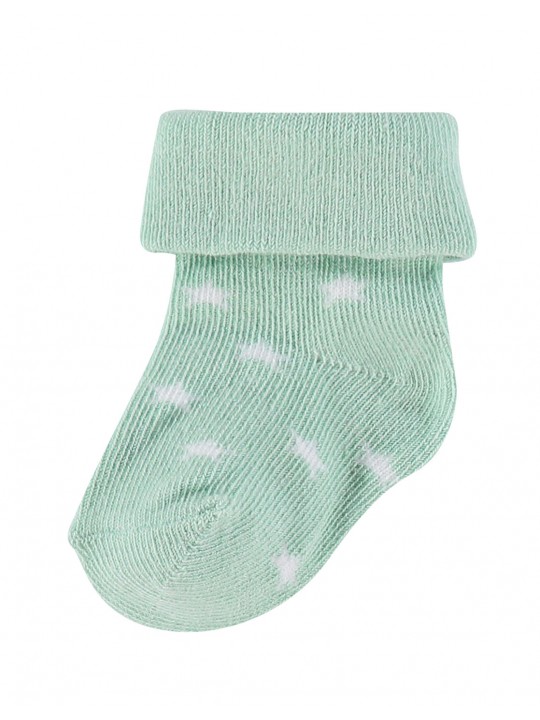 2 paires chaussettes | Menthe