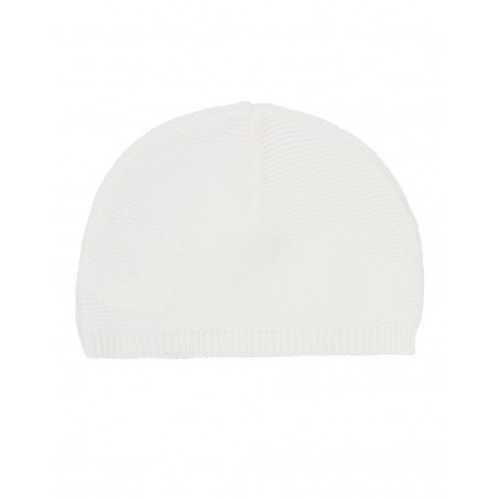 Bonnet petite maille | Blanc