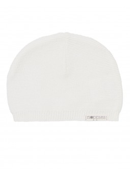 Bonnet petite maille | Blanc