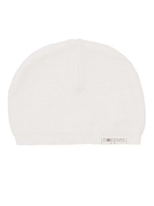 Bonnet petite maille | Blanc