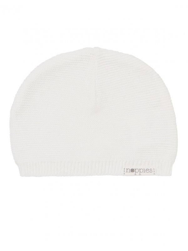 Bonnet petite maille | Blanc