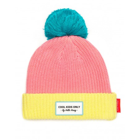 Bonnet Color block | Rose