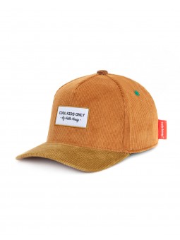 Casquette velours | Camel