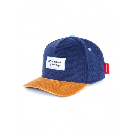 Casquette velours | Indigo