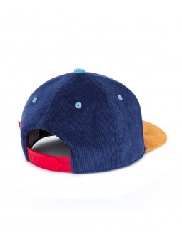 Casquette velours | Indigo