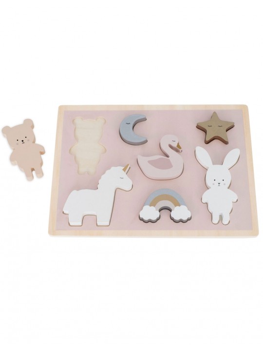 Puzzle en bois | Licorne