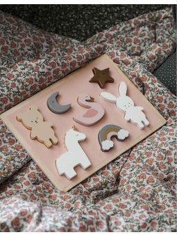 Puzzle en bois | Licorne