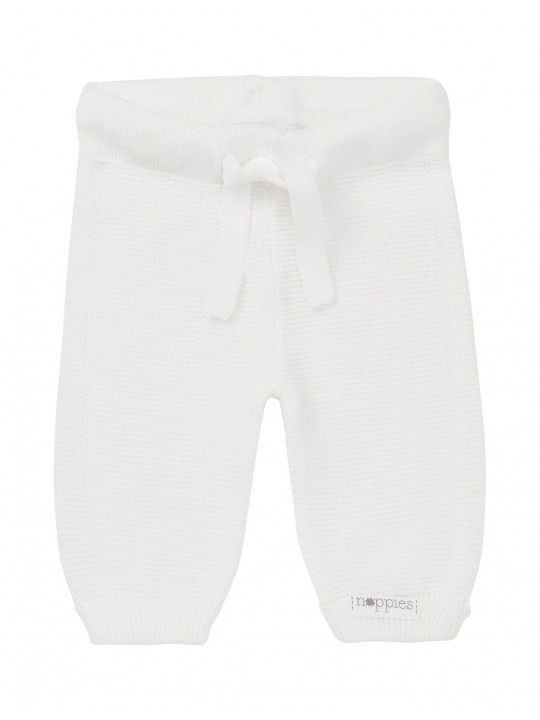 Pantalon blanc fine maille | Grover