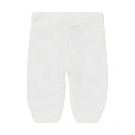 Pantalon blanc fine maille | Grover