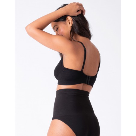 Soutien gorge allaitement bambou noir