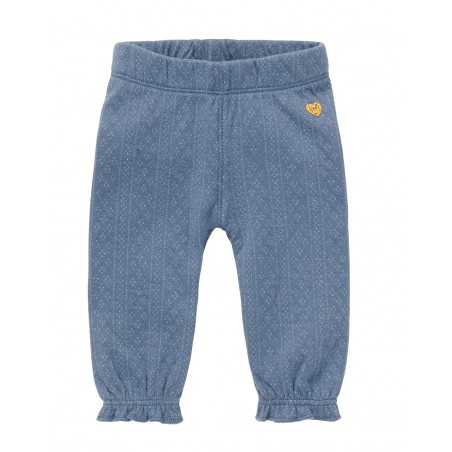 Pantalon bleu brodé | Lapaz