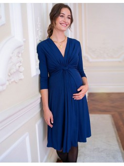 Robe grossesse Jolène | Bleue