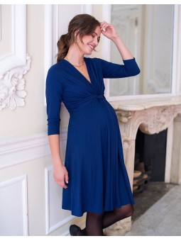 Robe grossesse Jolène | Bleue