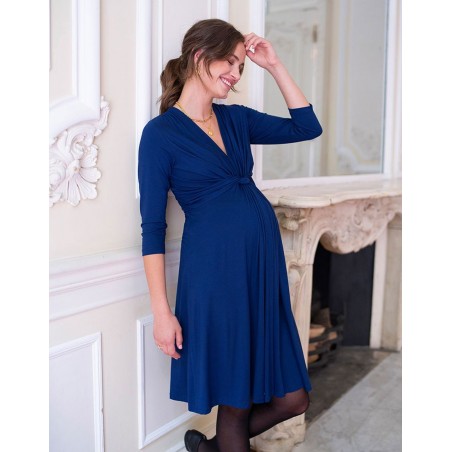 Robe grossesse Jolène | Bleue