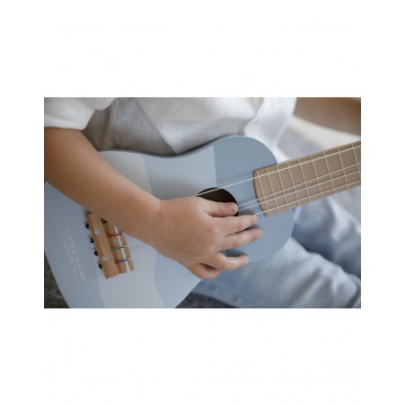 Guitare bleue