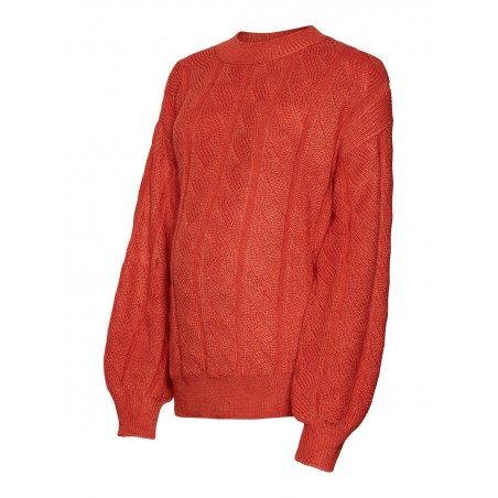 Pull de grossesse orange | Vinnie