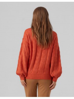 Pull de grossesse orange | Vinnie