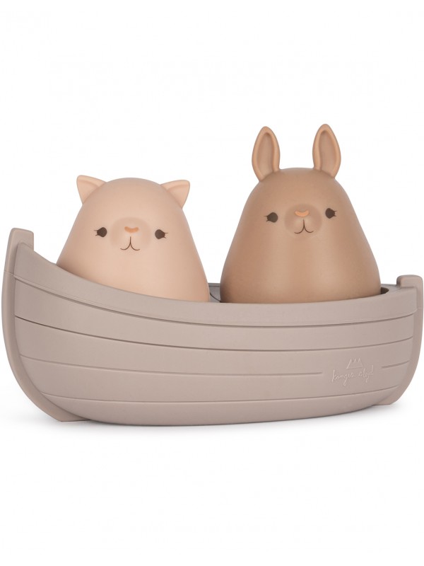 Jouets bain bateau animaux | Lilac Mix