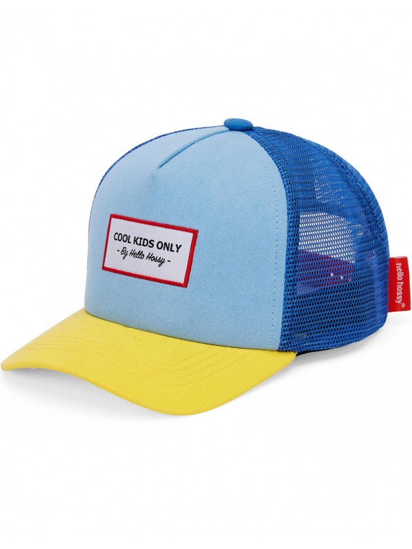 Casquette Papa Trucker | Mini Blue Lemon