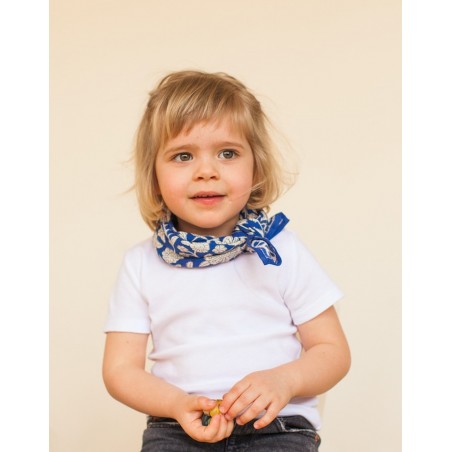 Small foulard Manika | Coeur Majorelle