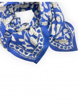 Big foulard Latika| Coeur Majorelle