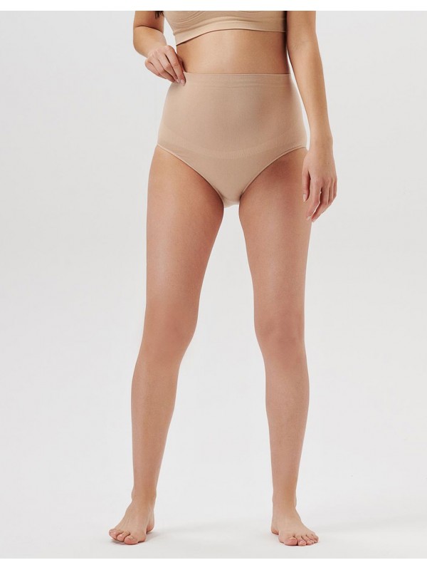 Culotte haute grossesse sans coutures | Naturel