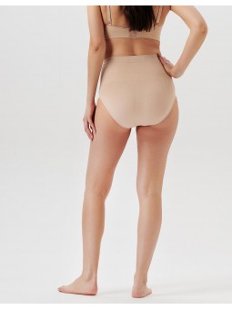 Culotte haute grossesse sans coutures | Naturel