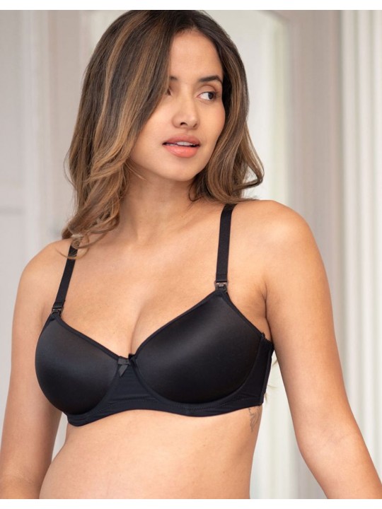 Soutien gorge allaitement Annie | Noir