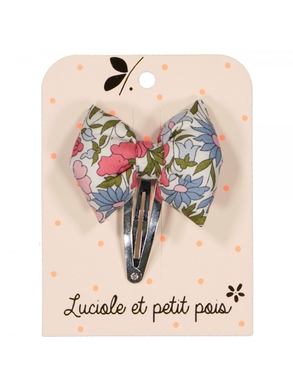 Barrette noeud papillon | Liberty Poppy Daisy