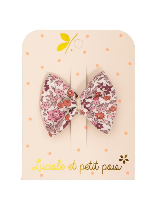 Barrette noeud ruban Liberty Ava spring