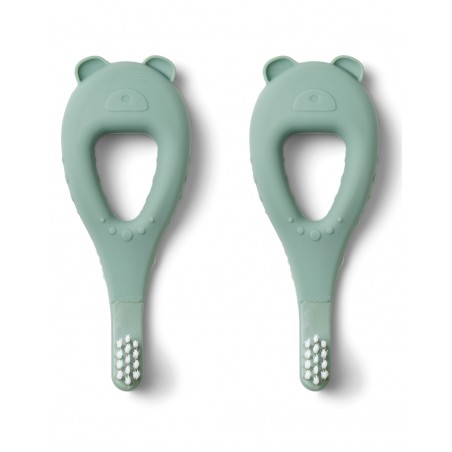 Lot de 2 brosses à dents bébé Janelle | Peppermint