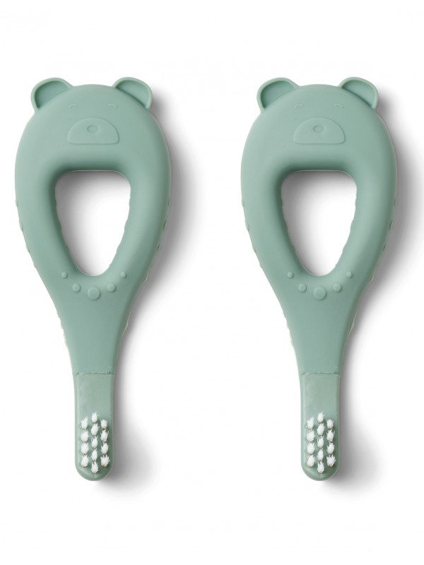 Lot de 2 brosses à dents bébé Janelle | Peppermint