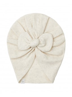 Bonnet nœud beige Niwot | Oatmeal